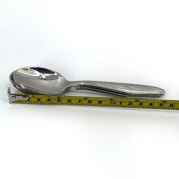 MARCREST Set of 4 Atomic Starburst MCM 6” Oval  Teaspoons Stainless USA Made - Picture 5 of 5